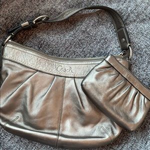 Coach Handbag and Wristlet Set